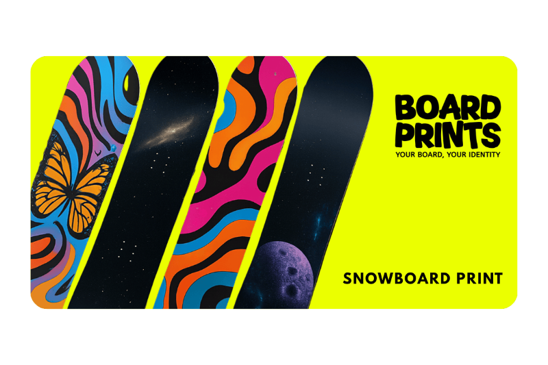 Snowboard Print Gift Card
